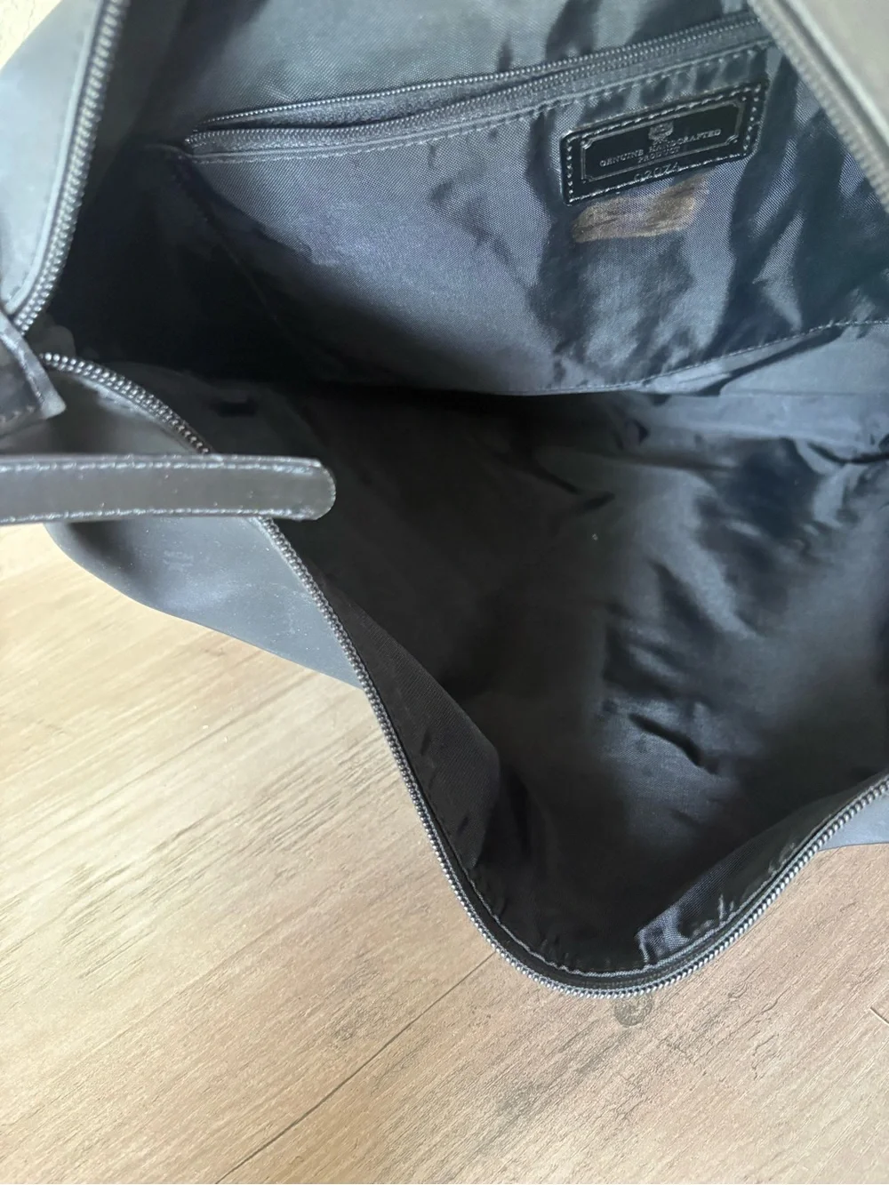 Vintage MCM Michael Cromer München Black Nylon Shoulder Hobo Bag